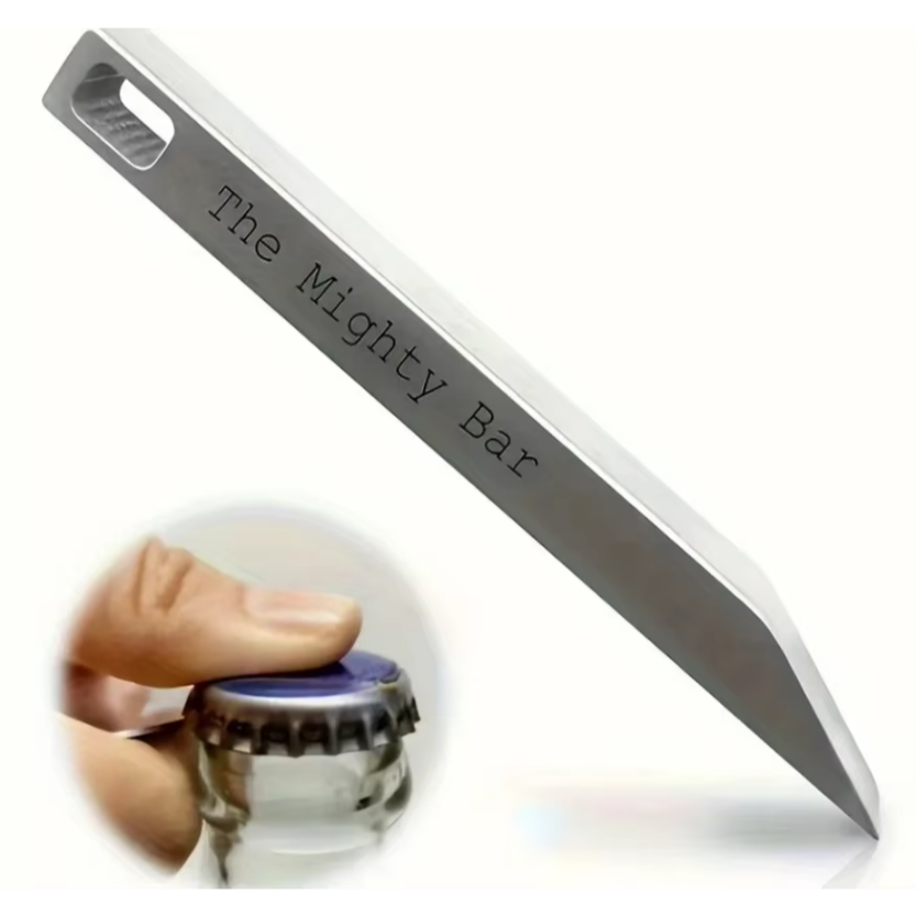 Edc Carry Pocket - Coltellino tascabile Mighty Bar e apribottiglie