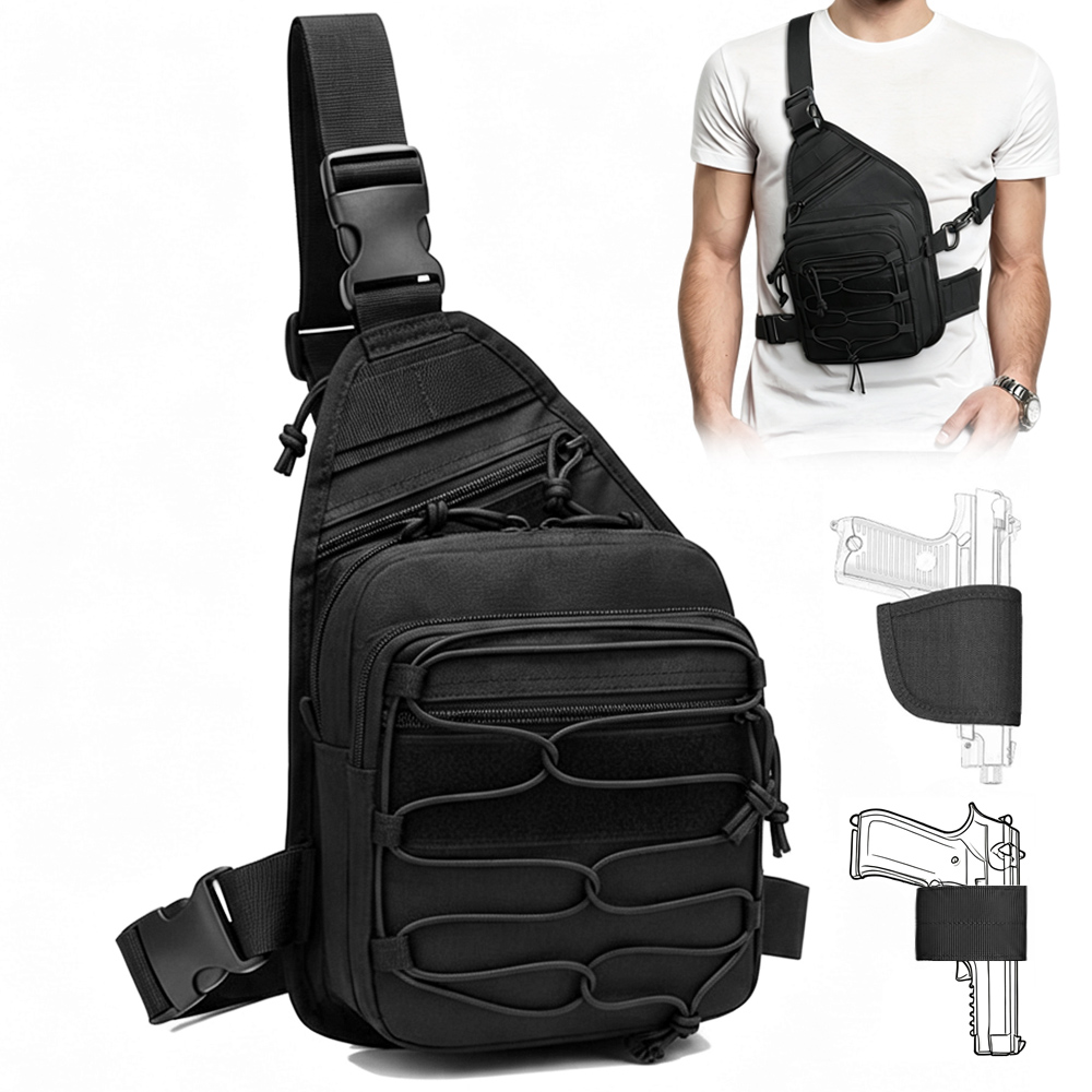 Edc Carry Holster - Borsa Tattica per Pistola, Custodia per