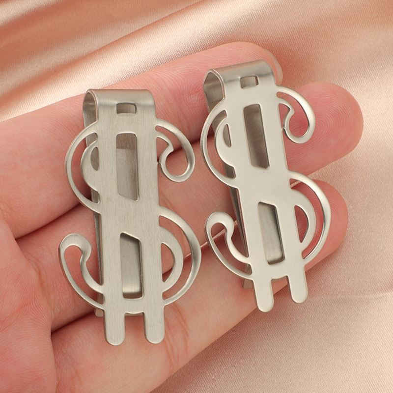 Money Clip Magnetic - 1 pz fermasoldi sottile fermasoldi in