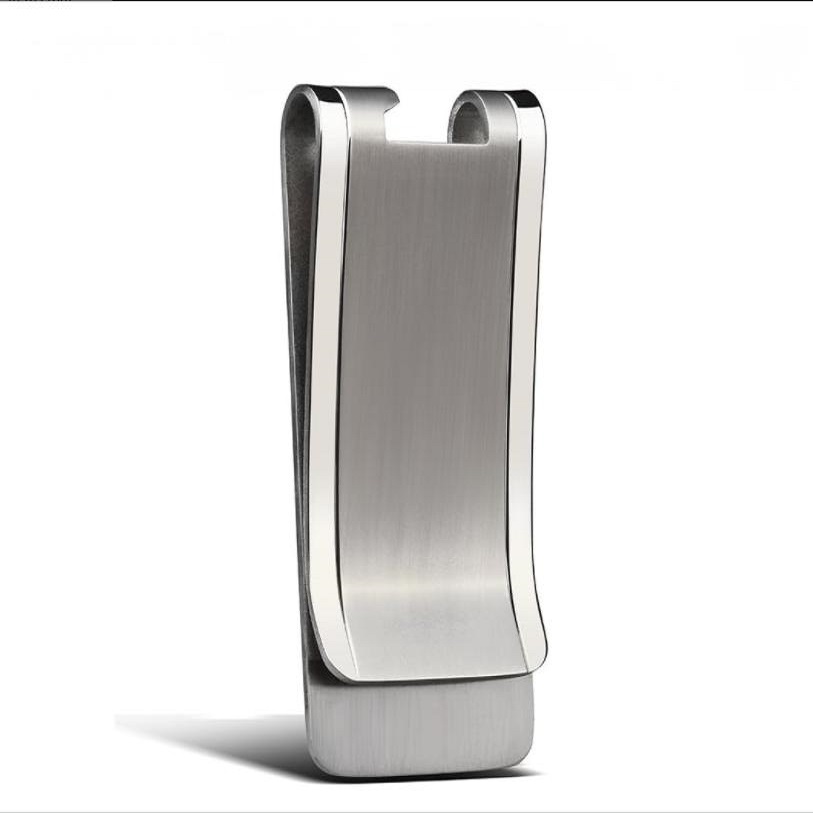 Wallet Slim Titanium - Portafoglio con Clip per Banconote in