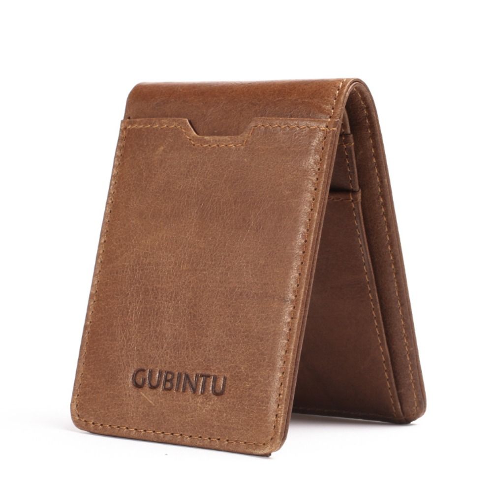 Money Clip Magnetic - Portafogli da Uomo in Vera Pelle