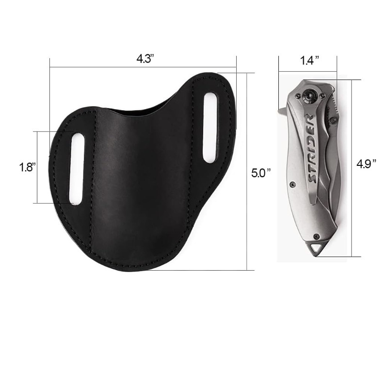 Custodia in vera pelle per por - Edc Carry Holster recensione e prezzo