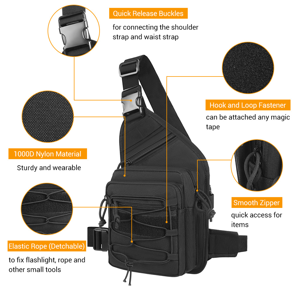 Borsa Tattica per Pistola, Cus - Edc Carry Holster recensione e prezzo